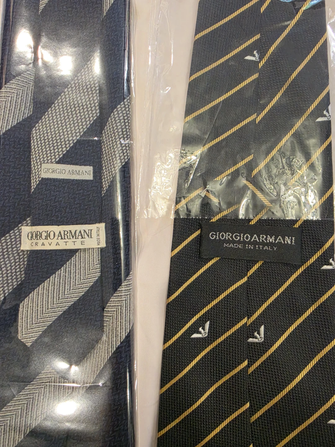 Giorgio Armani Cravatte Ties (Set of 2) - photo 2