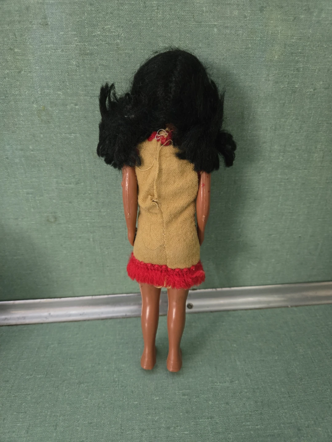 Vintage * Indigenous Native Doll * Reliable Pat. 1958 - photo 2