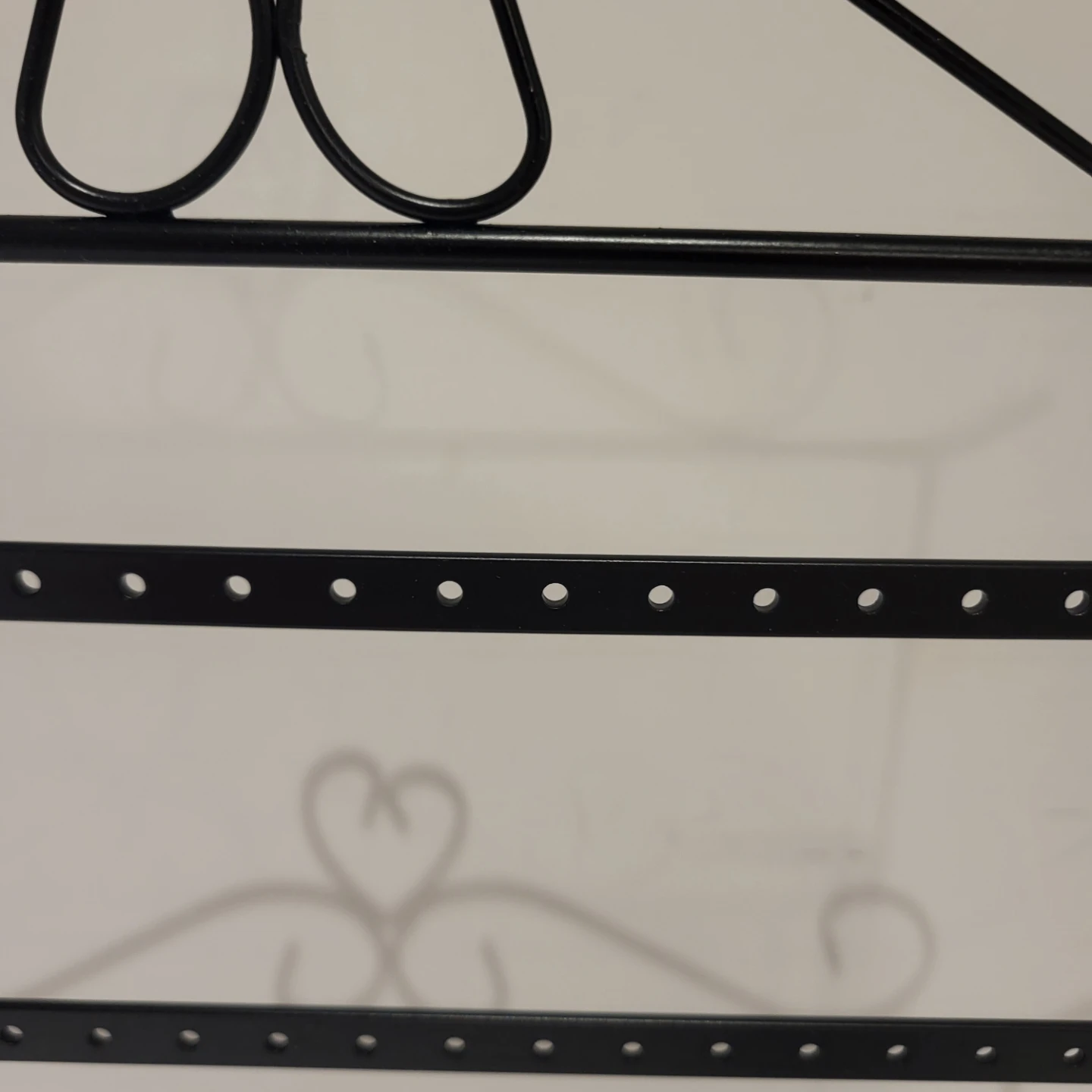 Black Metal Earring Organizer Stand - photo 3