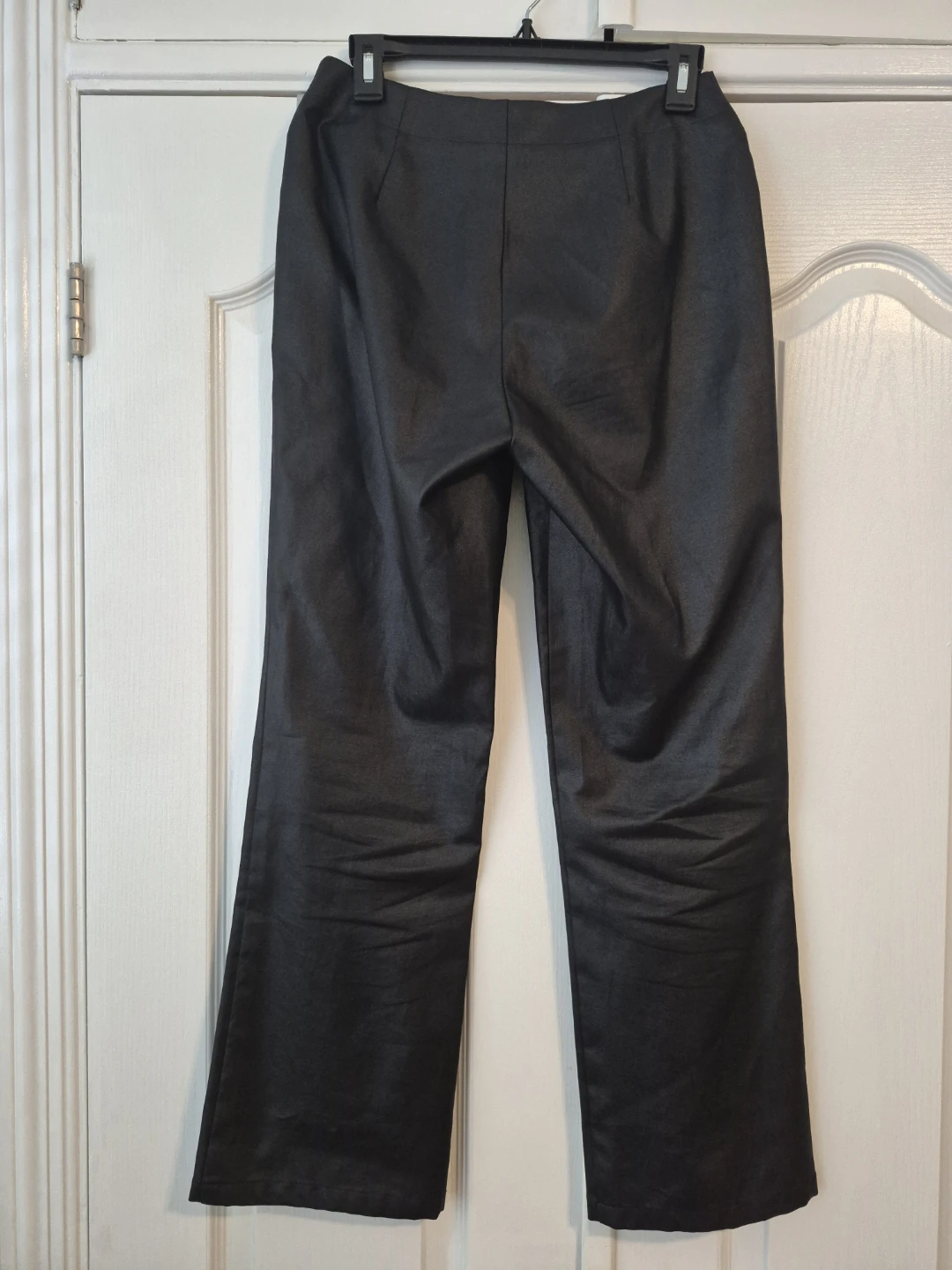 Dynamite Black Leather Like Trousers /  Dress Pants (Size 5) - photo 2