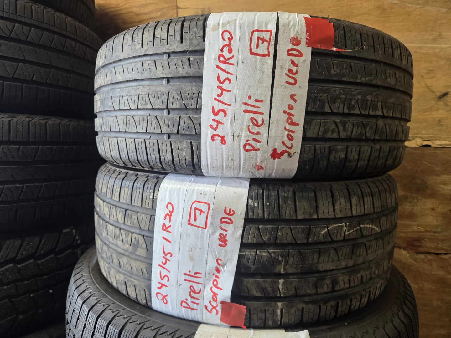 Pirelli Scorpion Verde Tires 245/45R20