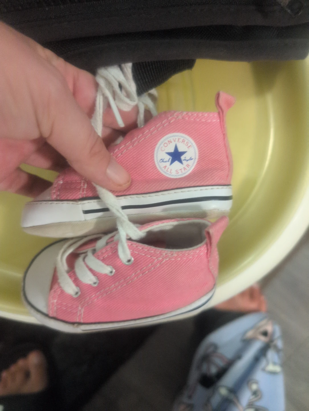 Converse Chuck Taylor All Star Cribster Crib Shoes Pink