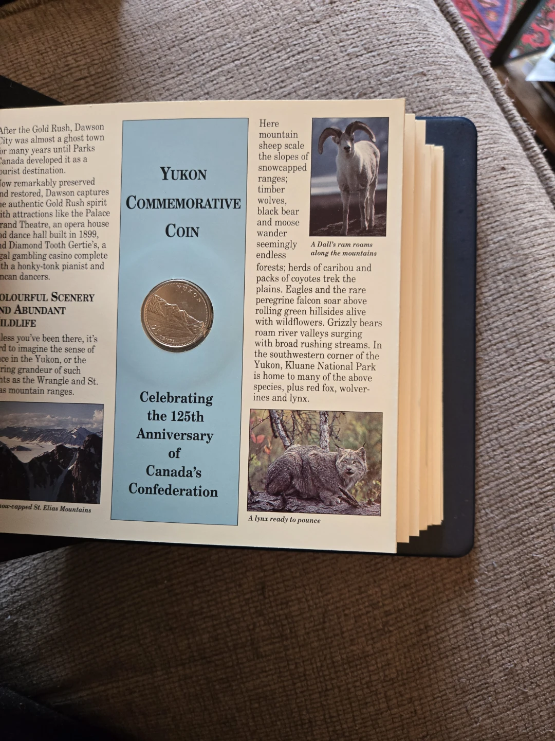 1992 CANADA LOONIE AND QUARTER BOOK SET - photo 4