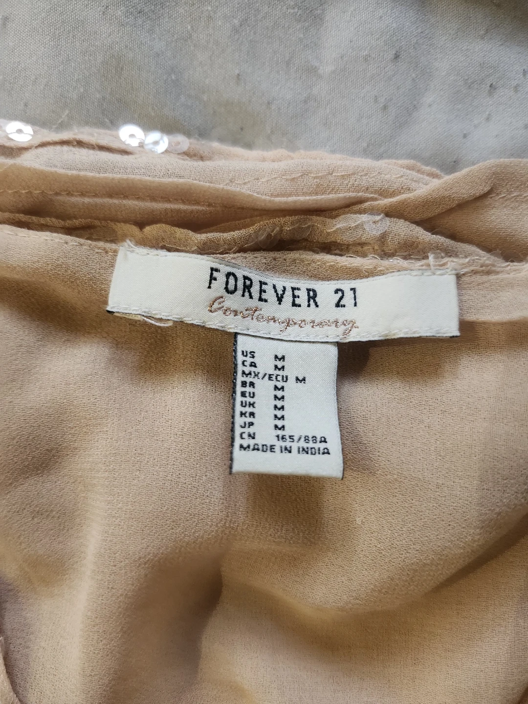 Forever 21 sequined ruched dress - photo 2