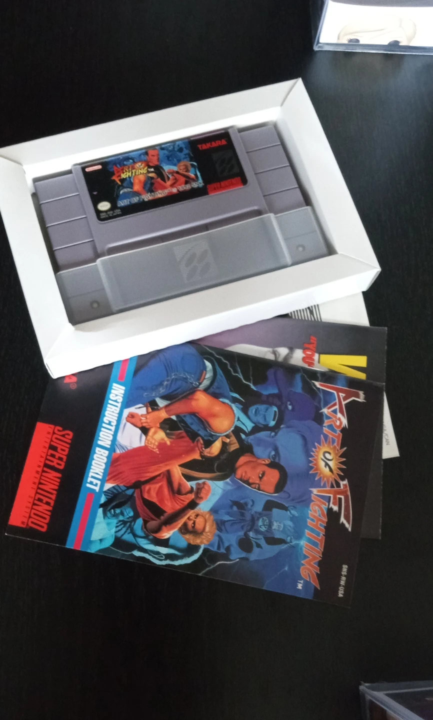 Art of Fighting Super Nintendo Game SNES - photo 3