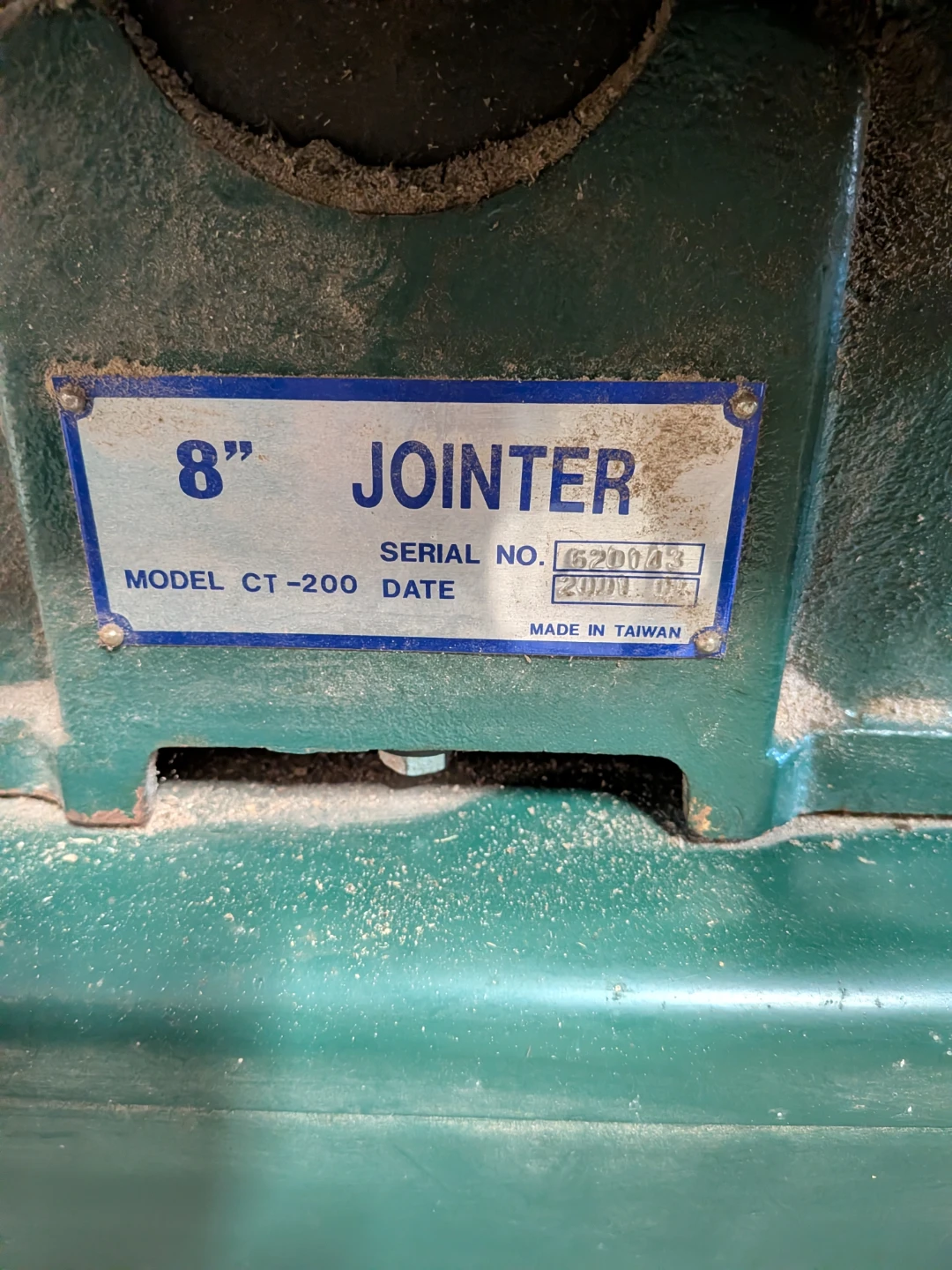 Craftex 8" Jointer CT-200 - photo 2