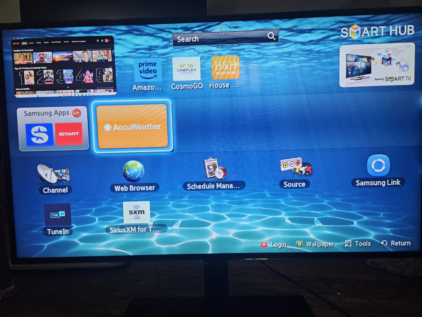 Samsung 55" LED TV