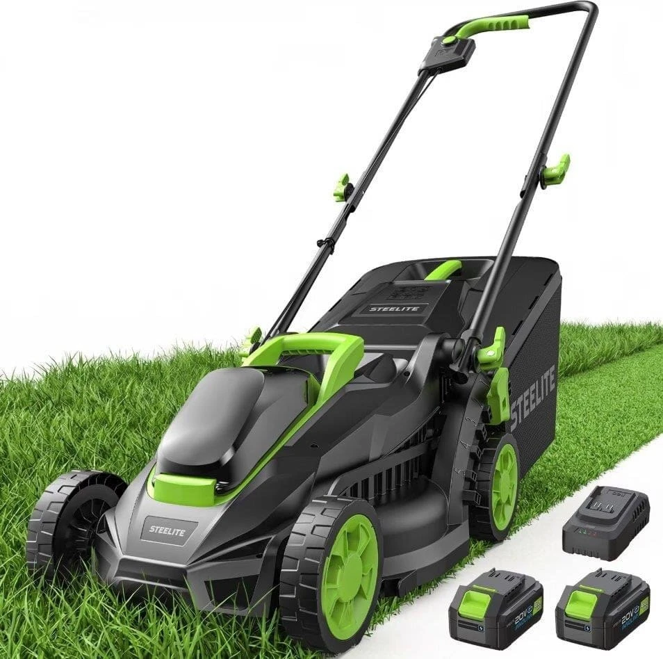 BN<> STEELITE 13" Cordless Electric Lawn Mower - photo 4