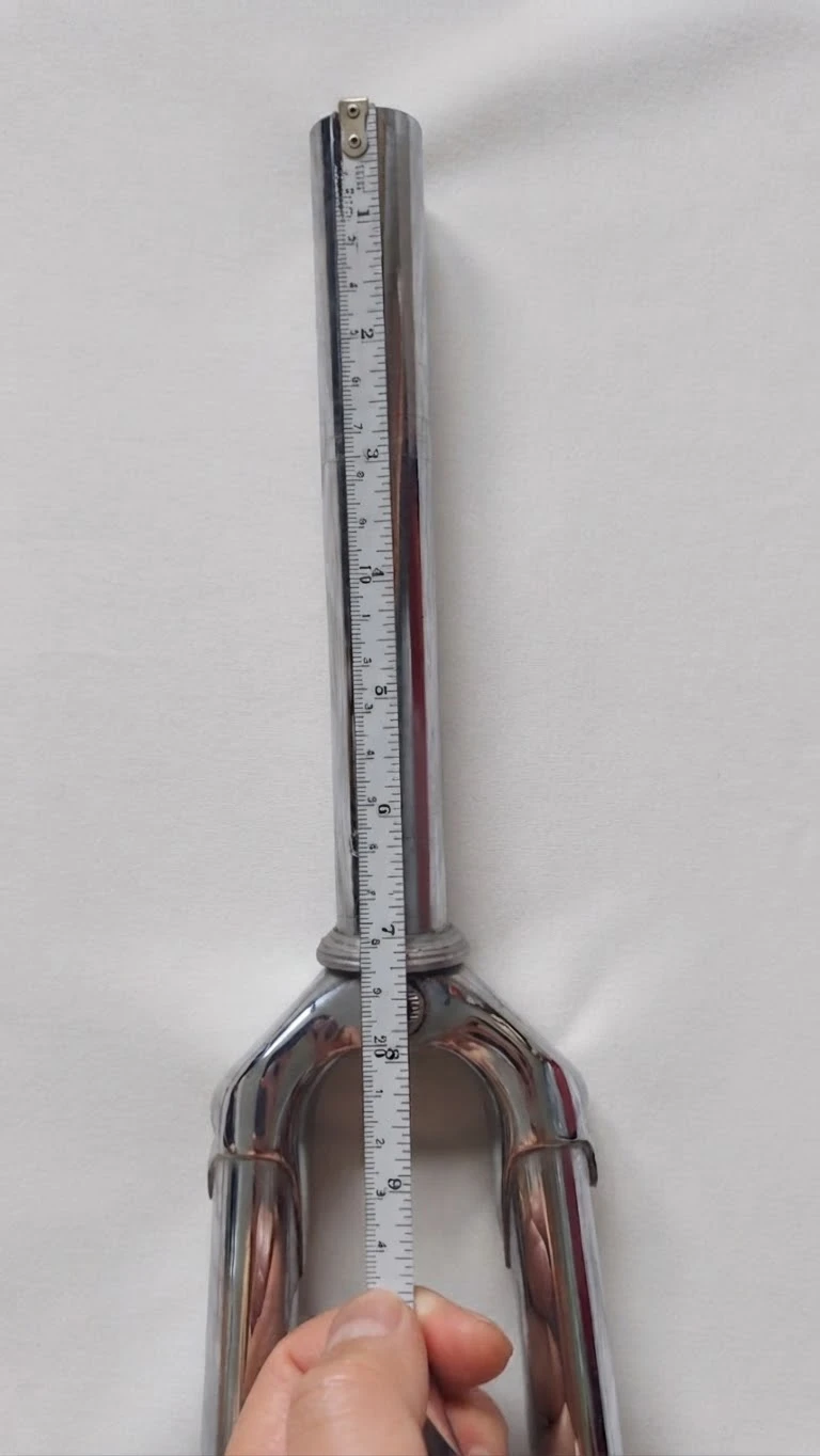Steel Bicycle Fork - 1" Threadless - photo 2