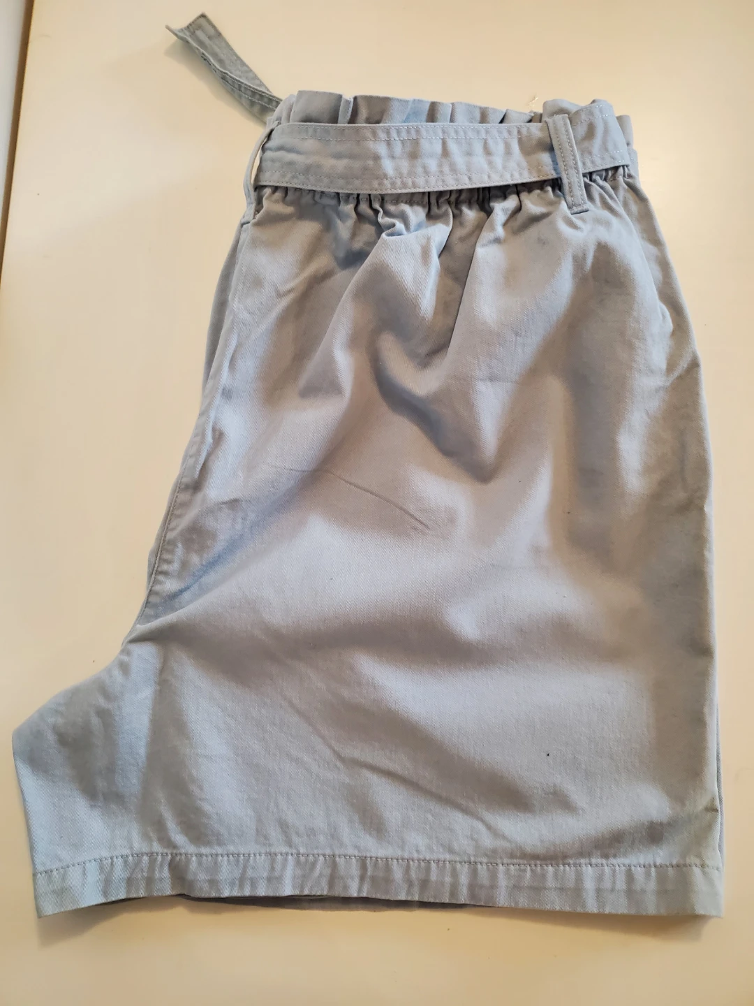 Plus Size Mid Length Baby Blue Shorts - photo 5