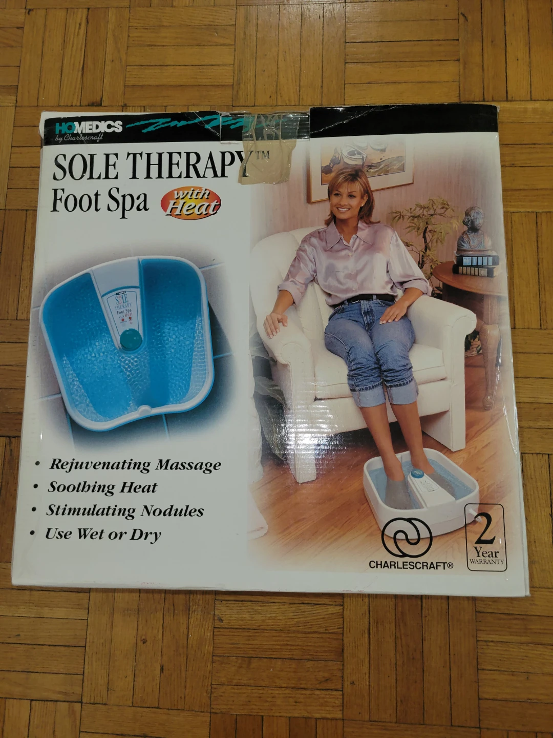 HoMedics Sole Therapy Foot Spa with Heat