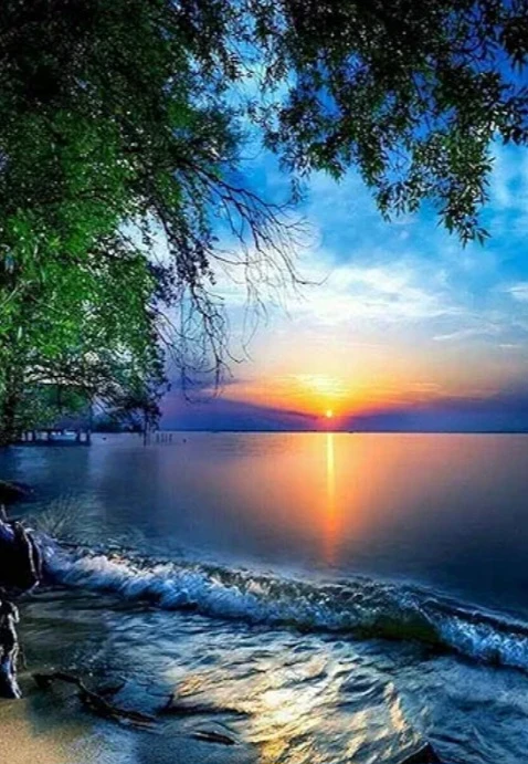 Diamond Painting Kit - Sunset Beach - 30*40cm
