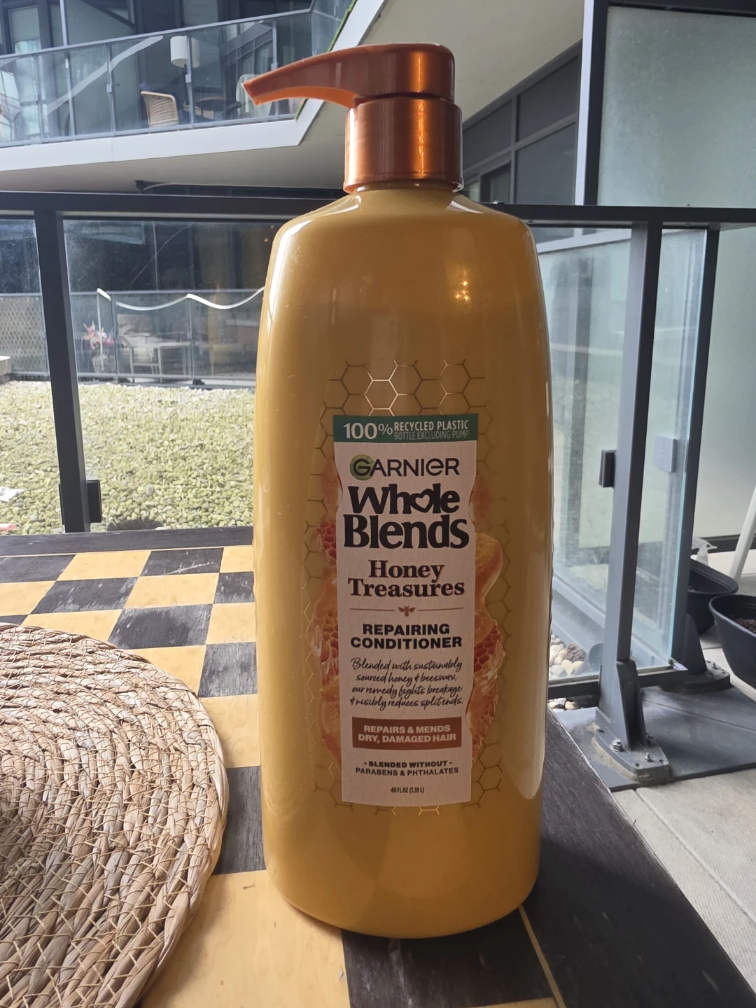 Garnier Whole Blends Honey Treasures Repairing Conditioner 40 oz