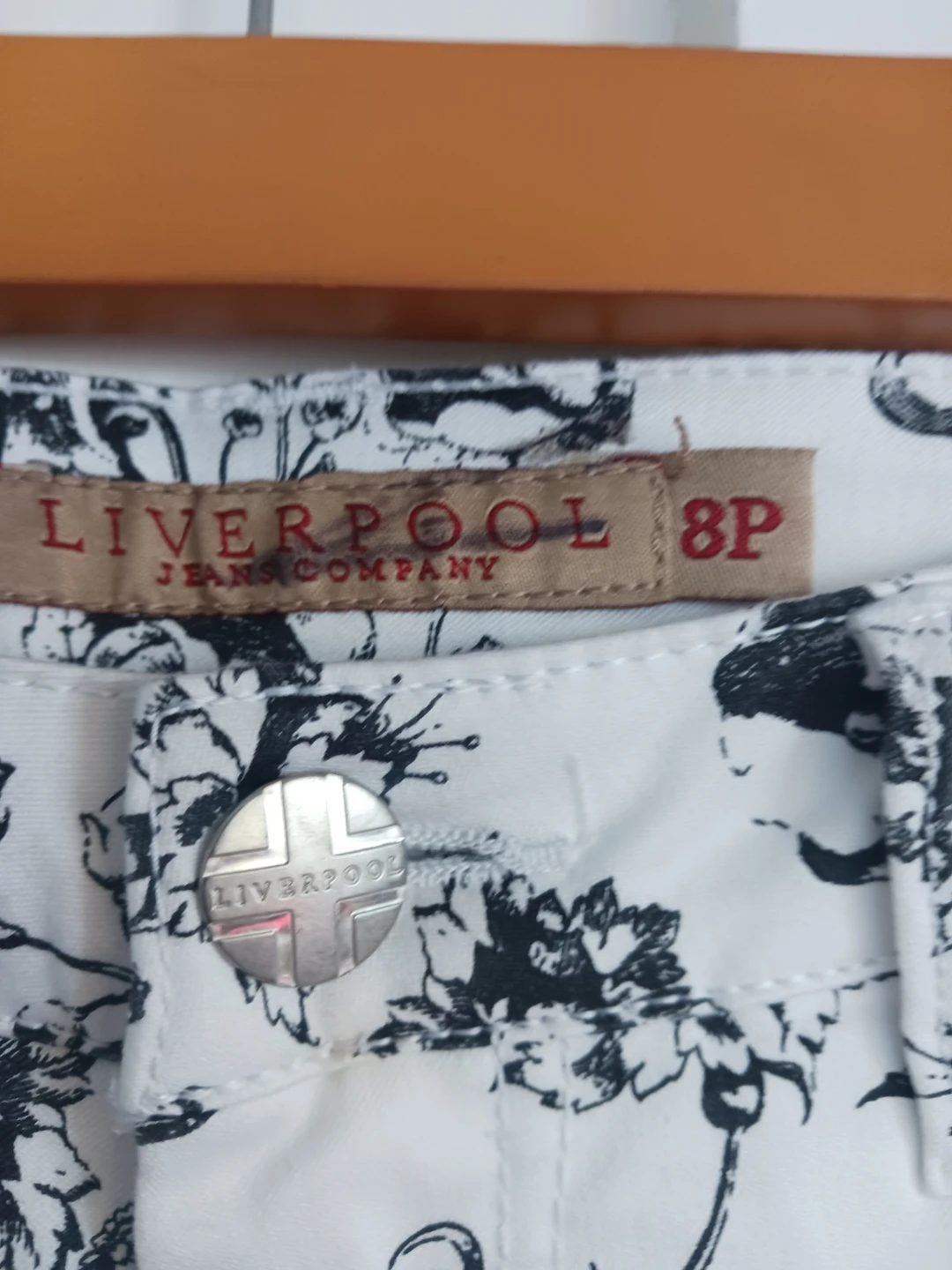 Liverpool Jeans Company Women's Floral Pants Size 8P - photo 2