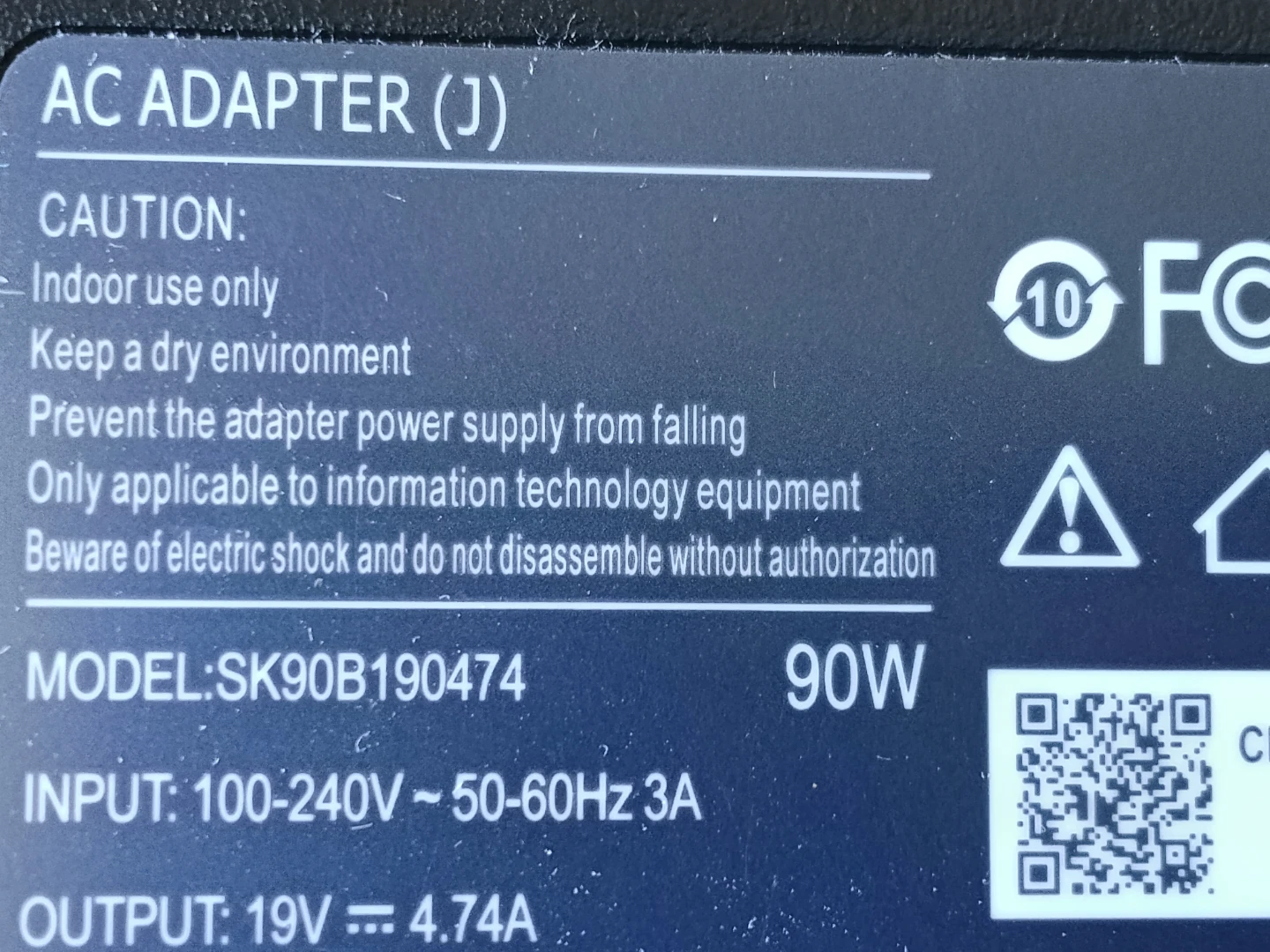 HP Elitebook Replace AC Adapter Laptop Charger  90W - photo 3