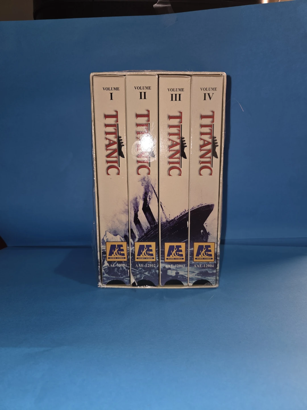 Titanic VHS Documentary Set Volumes 1-4