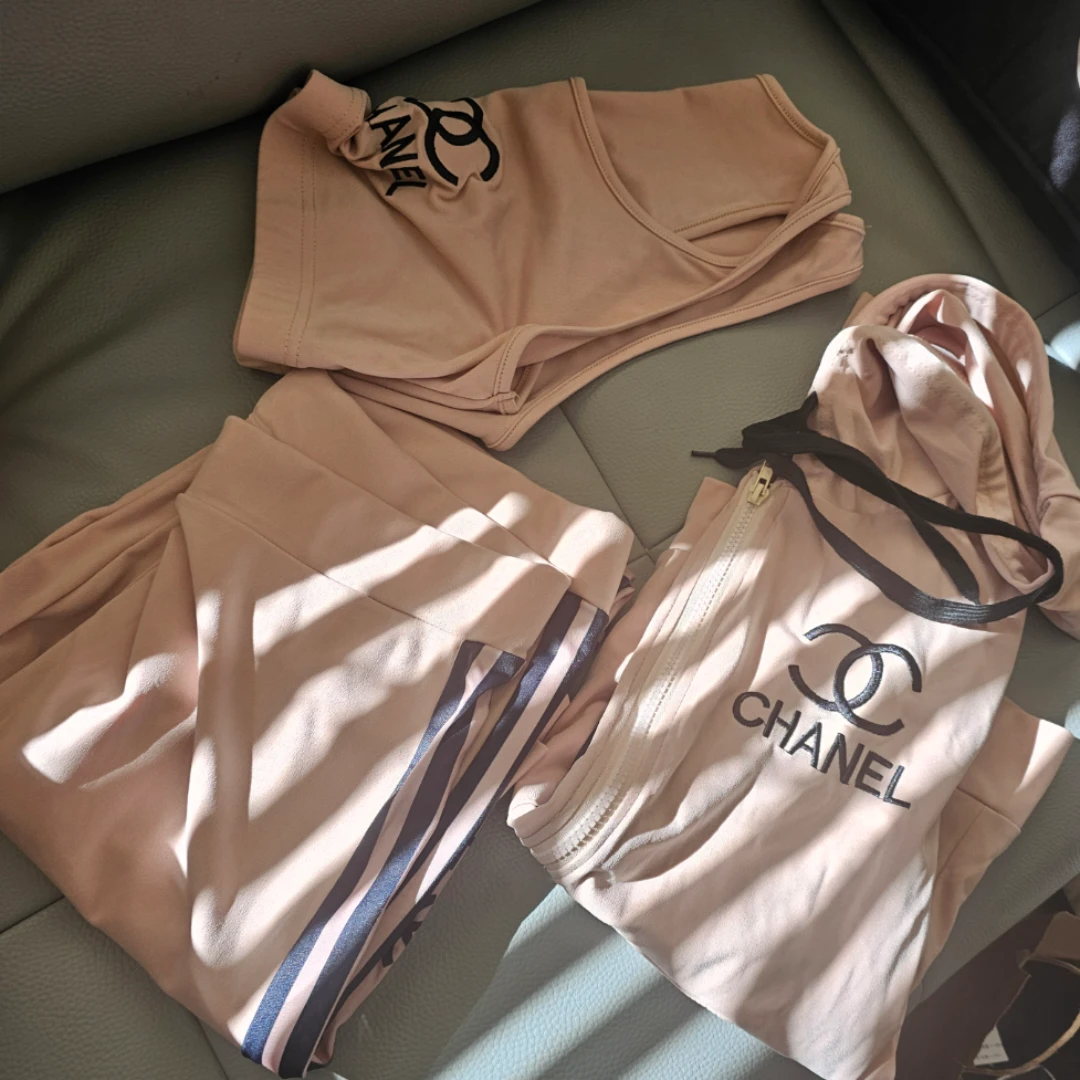 CHANEL Tracksuit Set - Size Medium