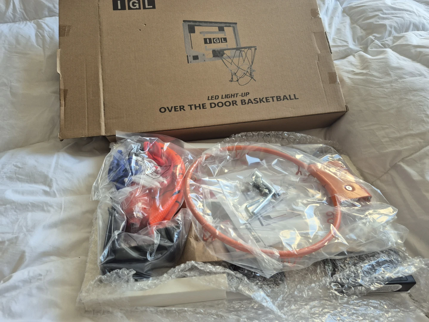 Igl LED Light-Up Over The Door Basketball