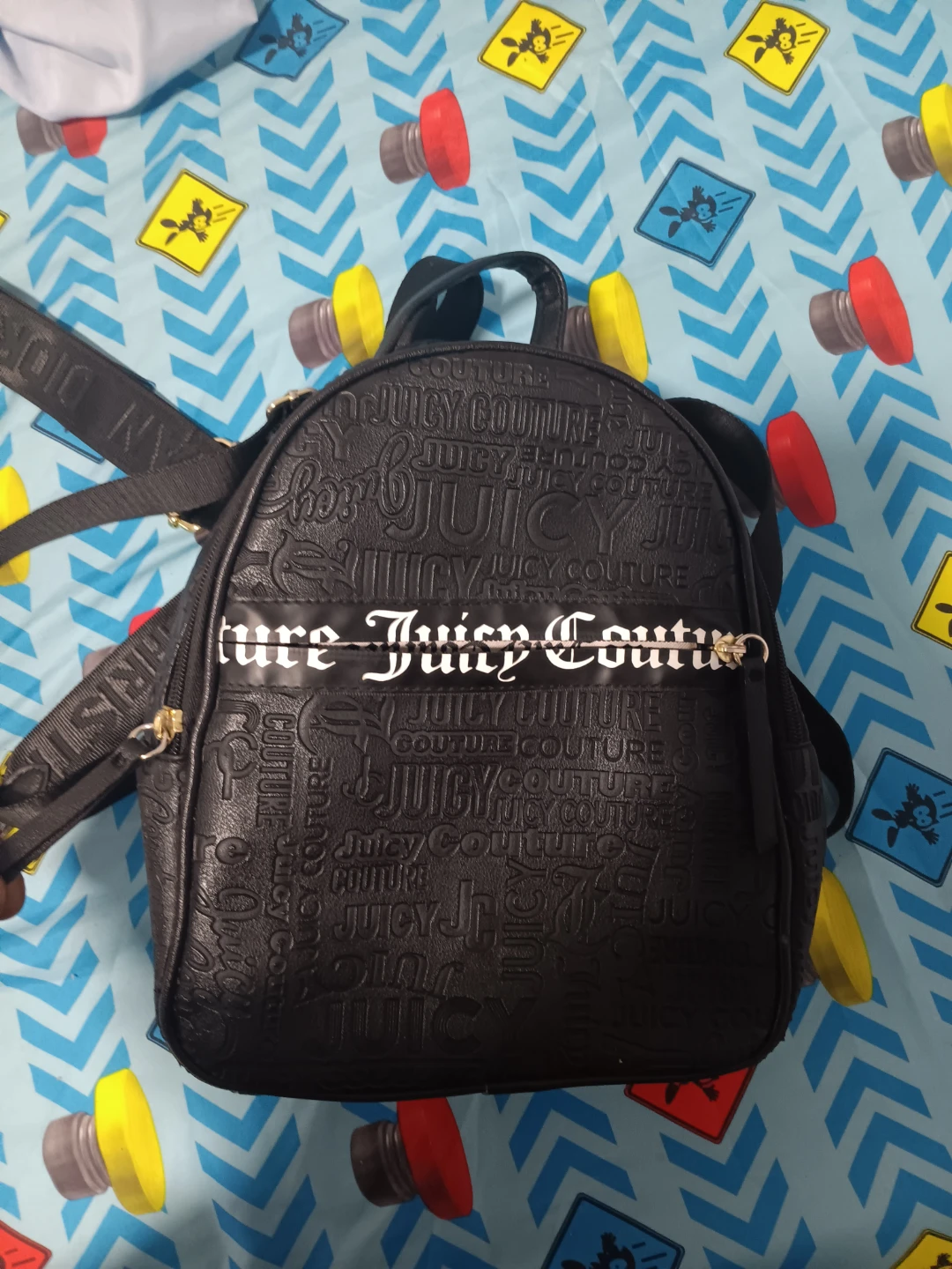 Black Juicy Couture Backpack Purse