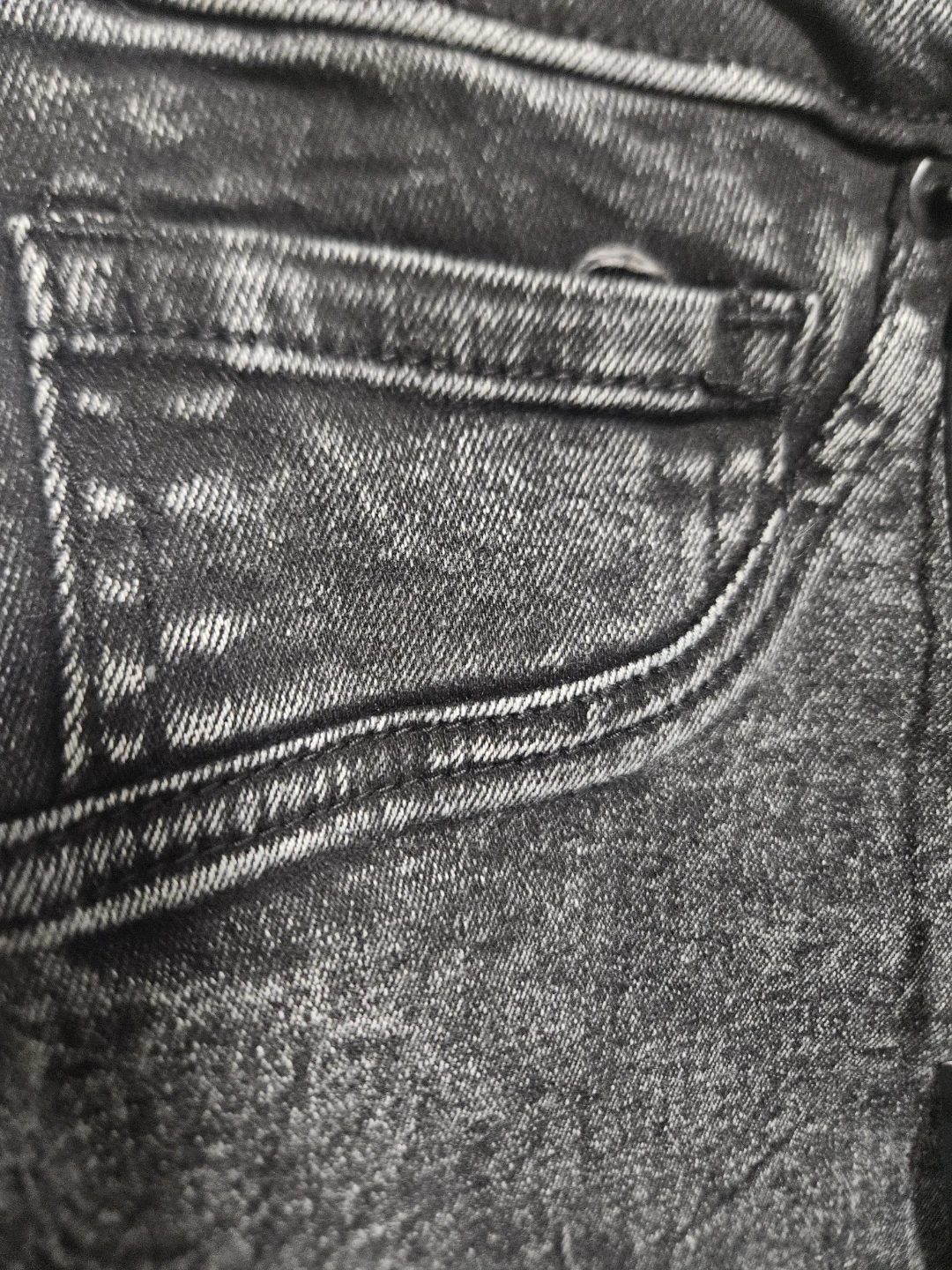Fashion nova black wash jeans Sz 13 - photo 3