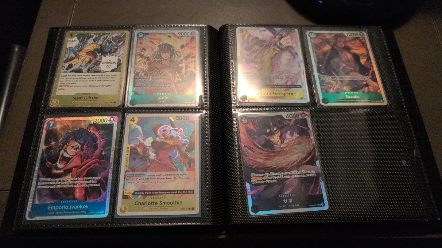 Premium bulk all holos 67 TCG card sleeved w/binder - photo 3
