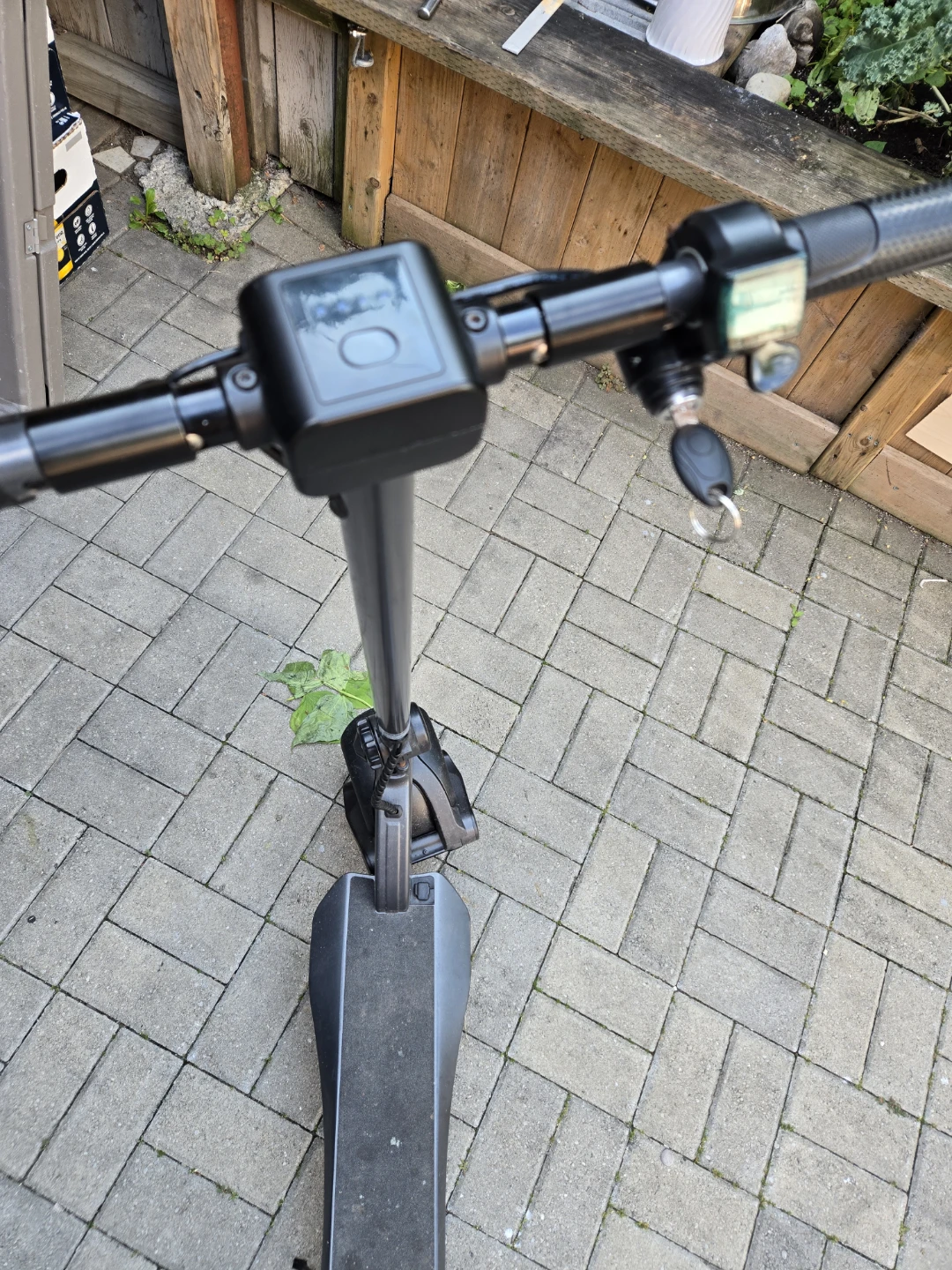 Black Electric Scooter