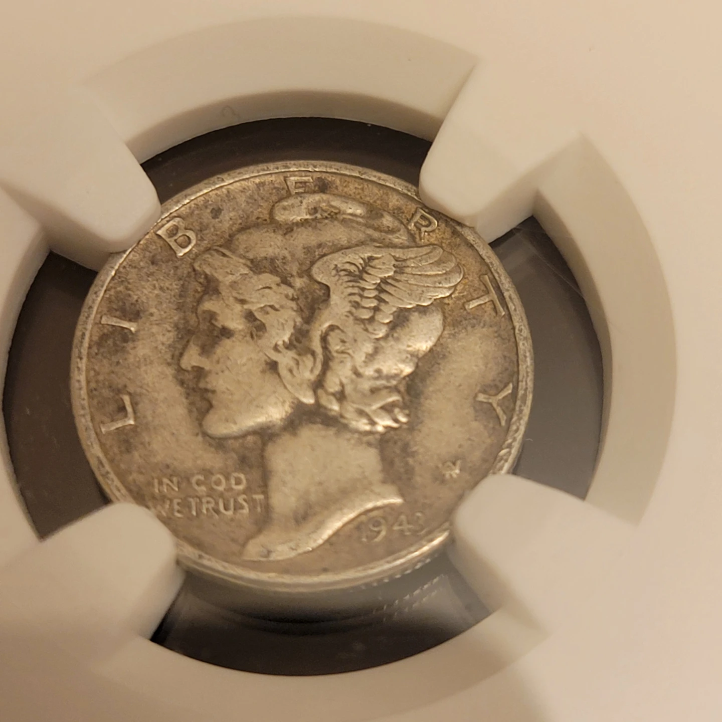 Mercury Dime 10C Coin - 1942 & 1943 - photo 5