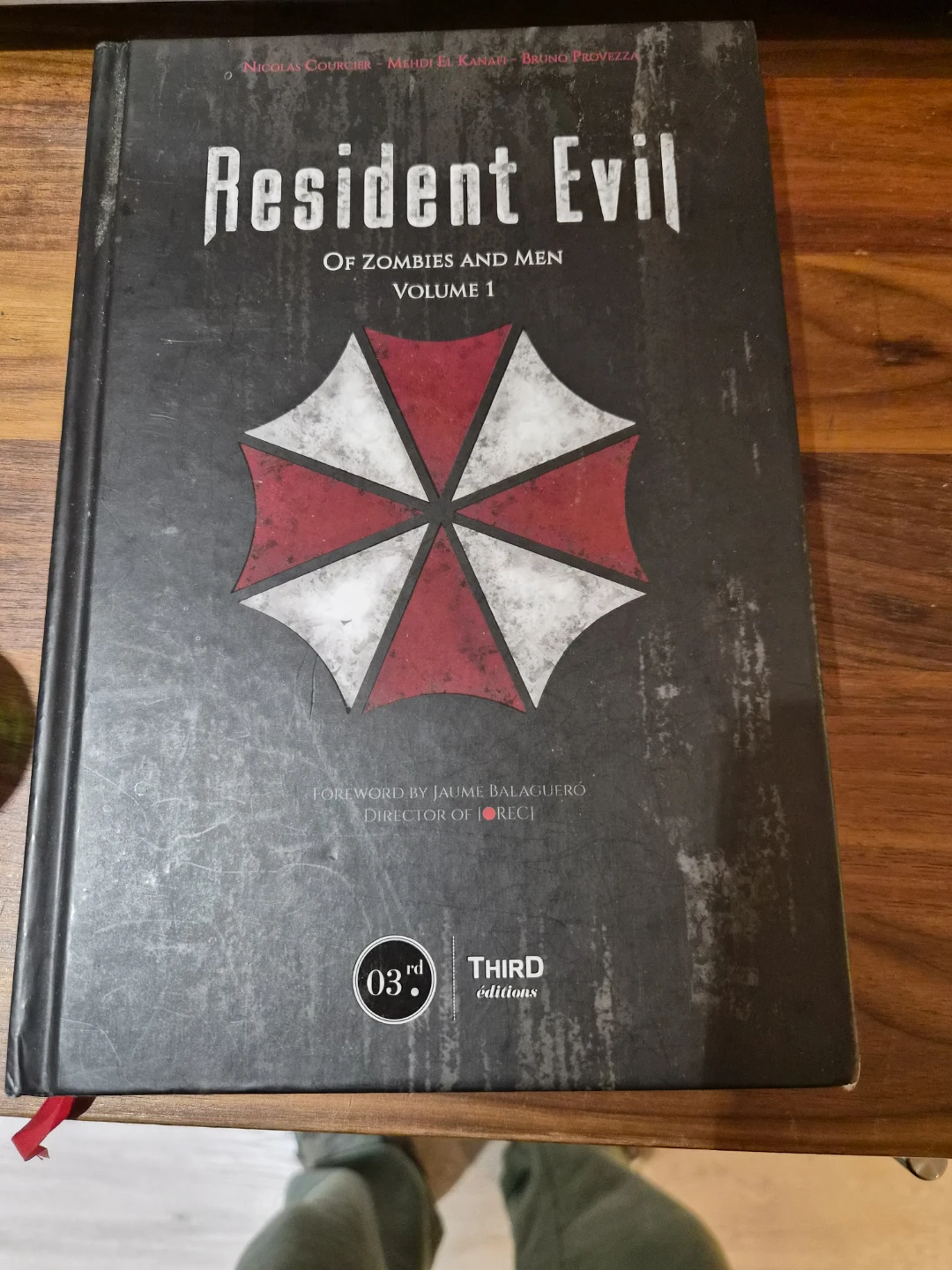 Resident Evil Of Zombies and Men Volume 1 Book
