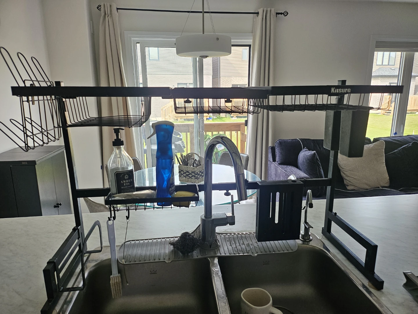 Kitsure Over-the-Sink Dish Drying Rack