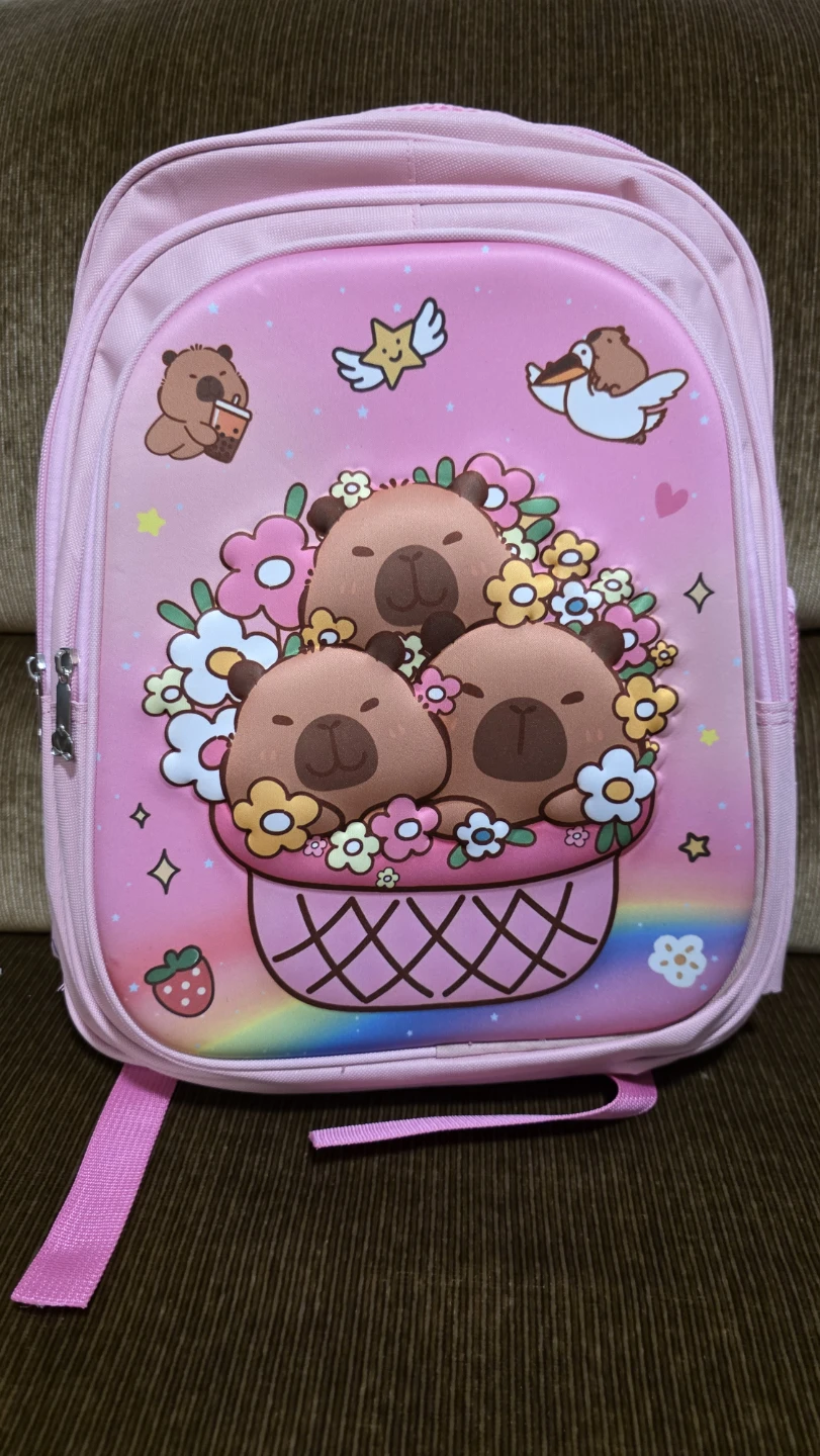 Pink Capybara Backpack - photo 2