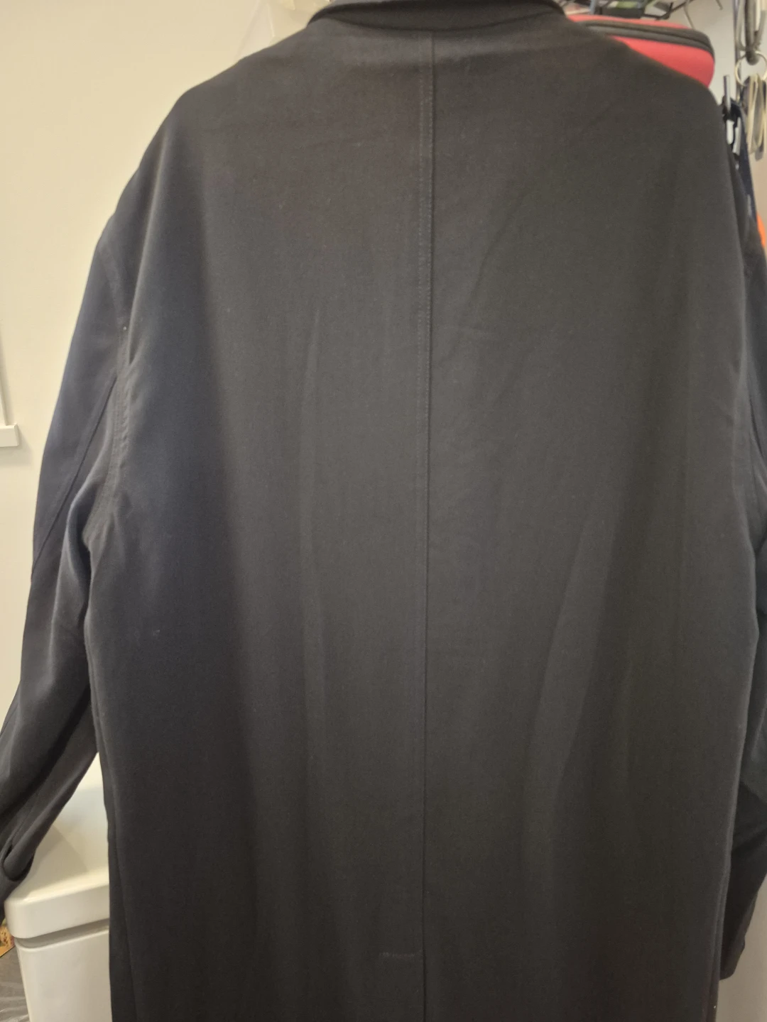 JONES NEW YORK Men's Black Coat Size 42R - photo 5