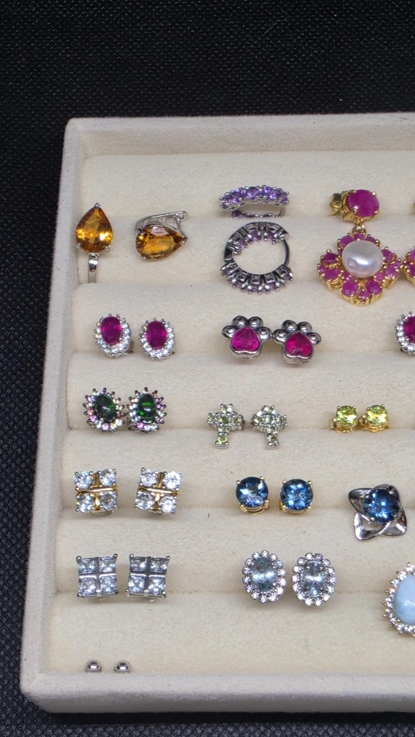 Assorted Gemstone S925 Earrings - photo 3