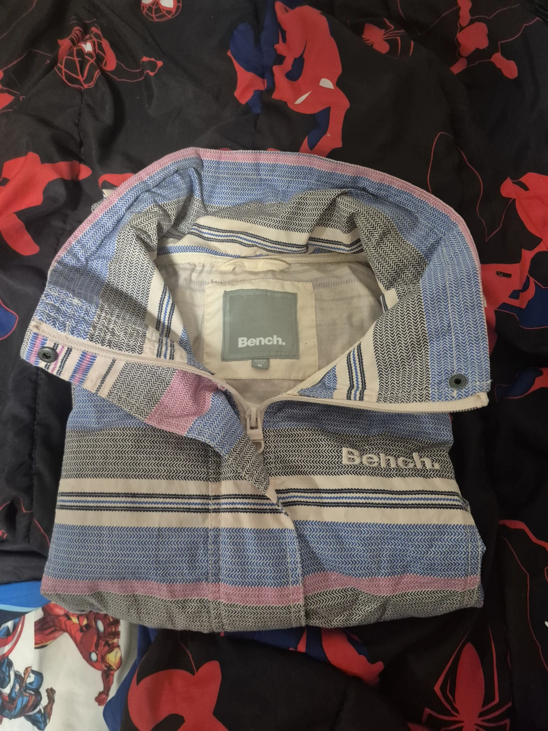 Bench Striped Hooded Jacket - photo 2