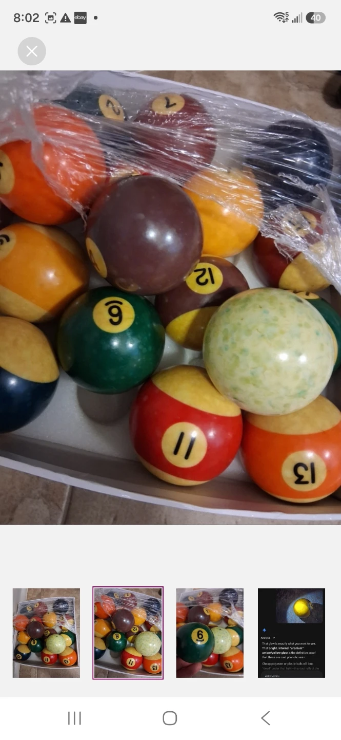 Set of Pool Balls Billiard Balls - photo 3