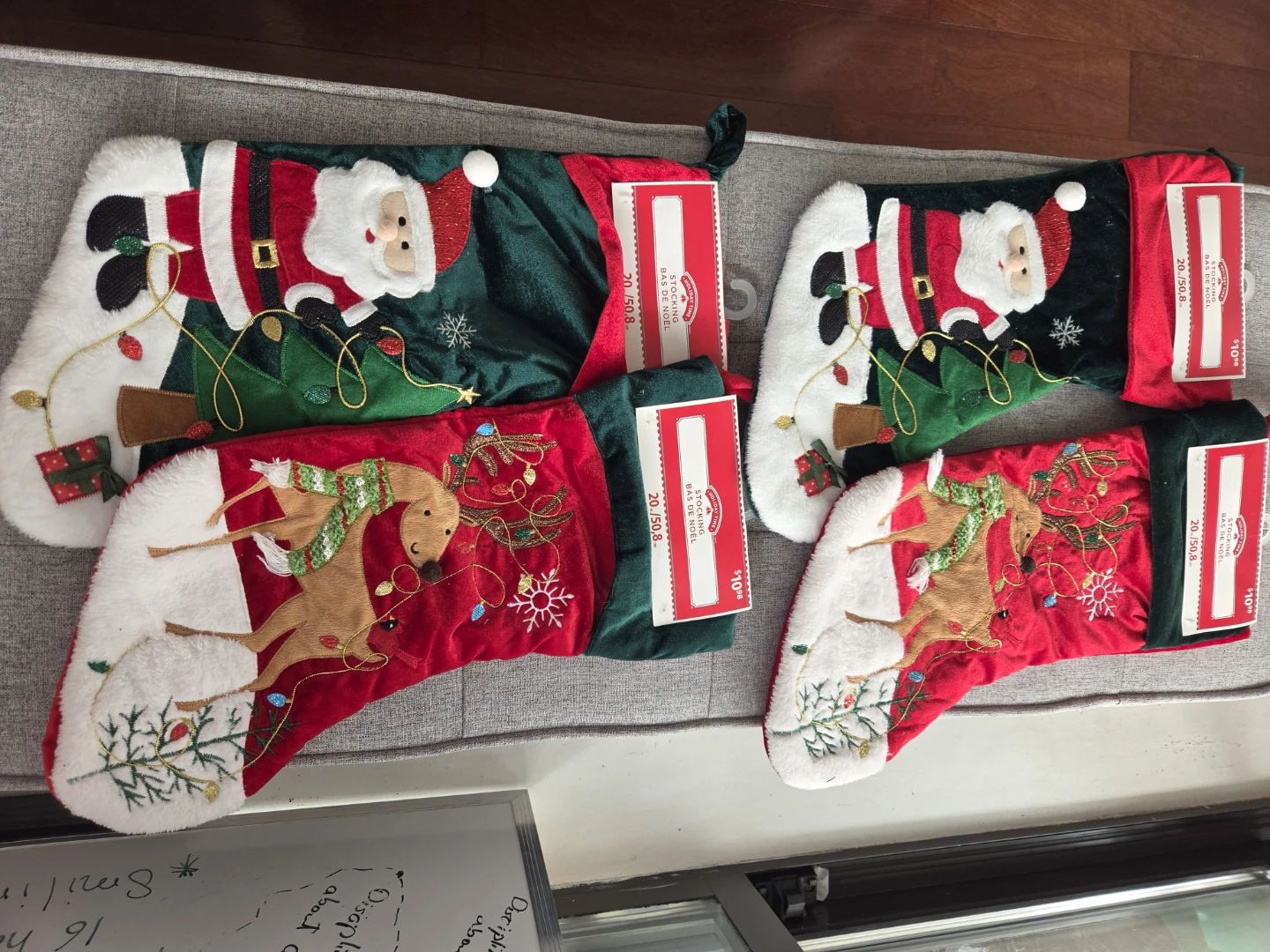 Christmass decorating socks
