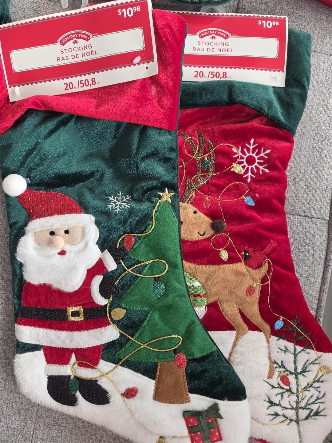 Christmass decorating socks - photo 2