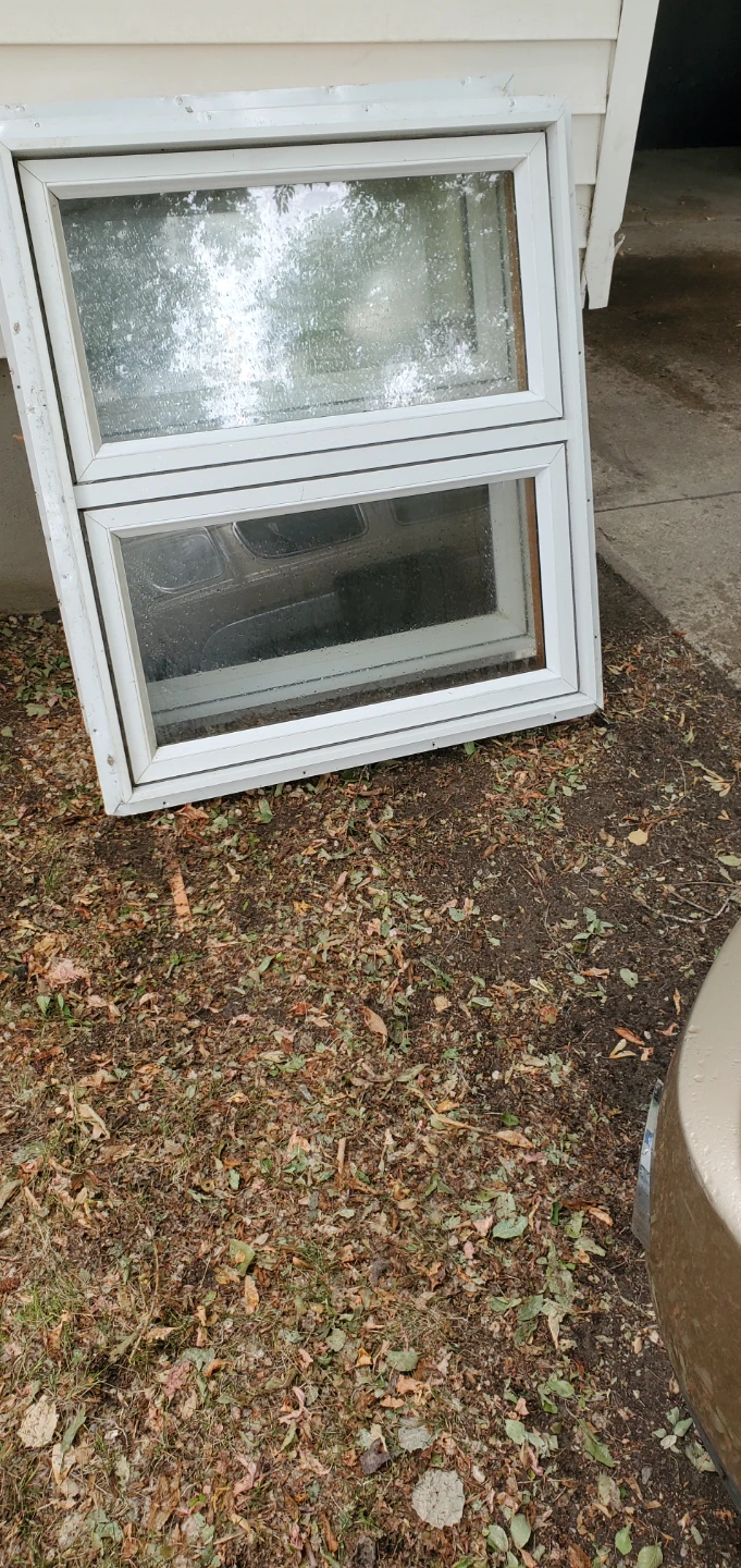 Refurbished White vinyl windows