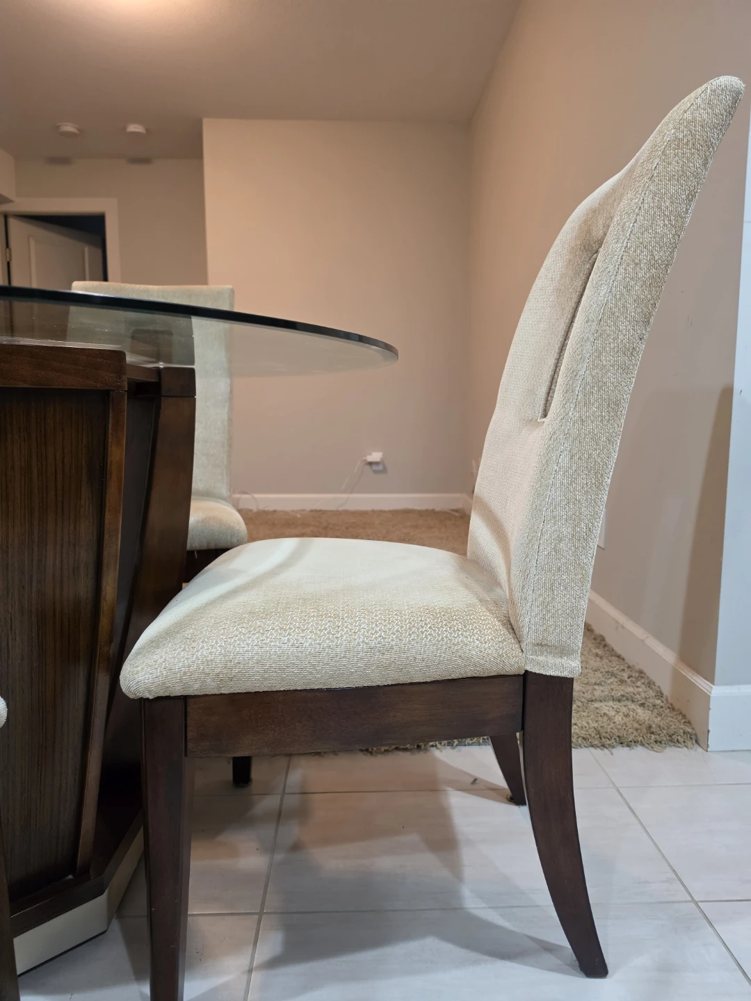 Dining Table with 4 Chairs & Coffee table set - photo 2