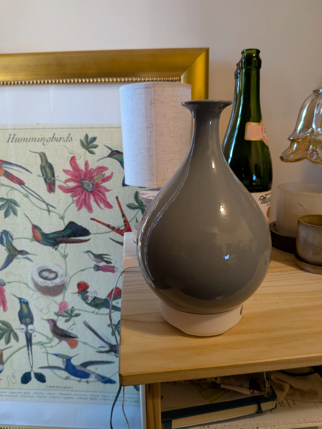 Grey Ceramic Essential Oil Diffuser