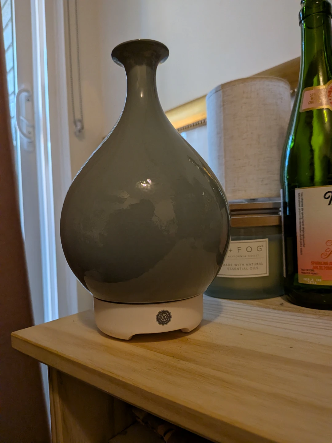 Grey Ceramic Essential Oil Diffuser - photo 2