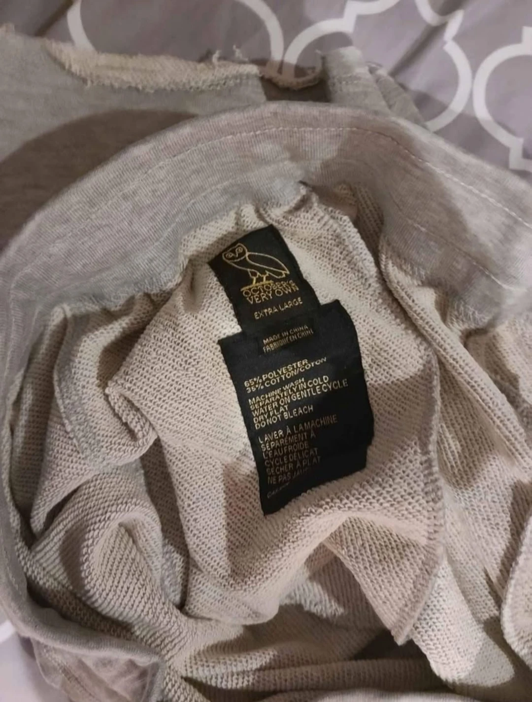 OVO Grey Sweatshirt and Shorts Set - photo 4