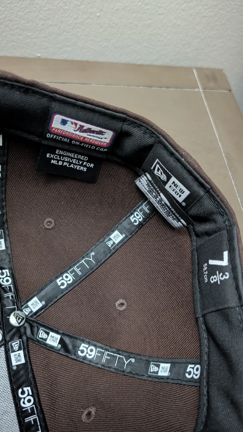 New Era San Diego Padres 59FIFTY Cap Size 7 3/8 - photo 5