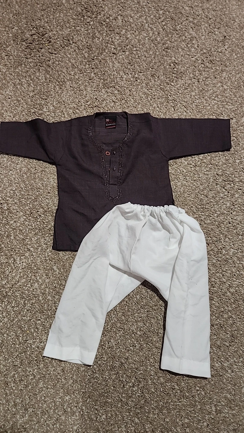 0-3 Month Boys Kurta Set