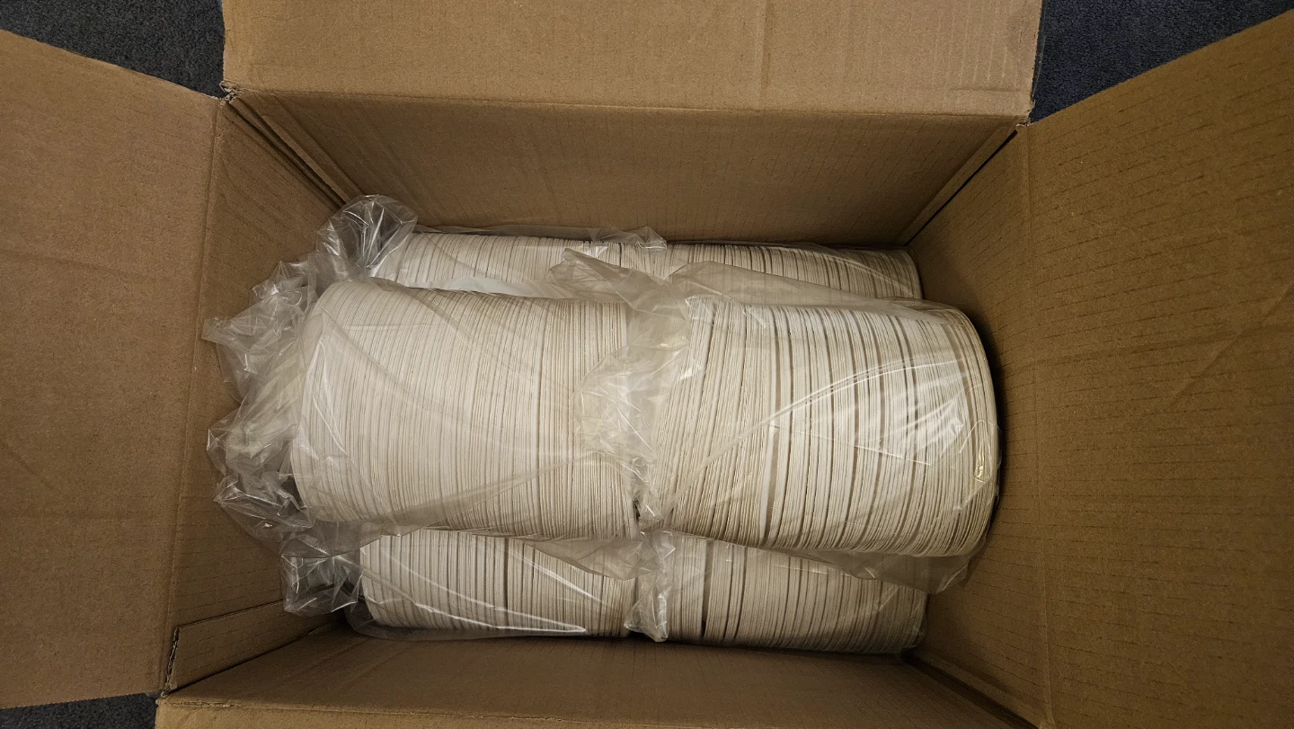 NEW-WAVE 12oz Sugarcane & Bamboo Compostable Bowls - photo 2