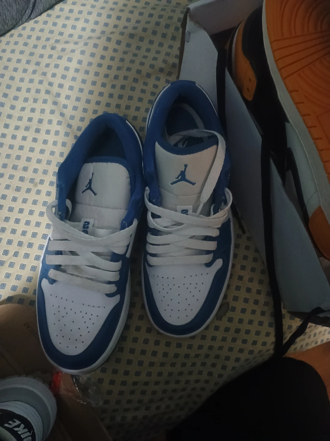 Jordan Air Jordan 1 Low "Marina Blue" Sneakers - photo 3