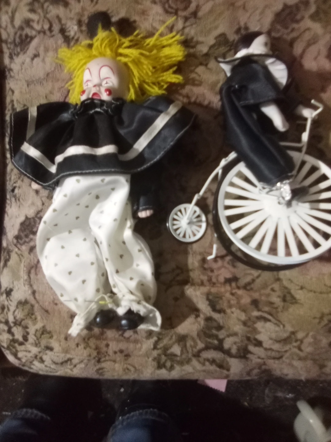 Collection of Vintage Clown Dolls