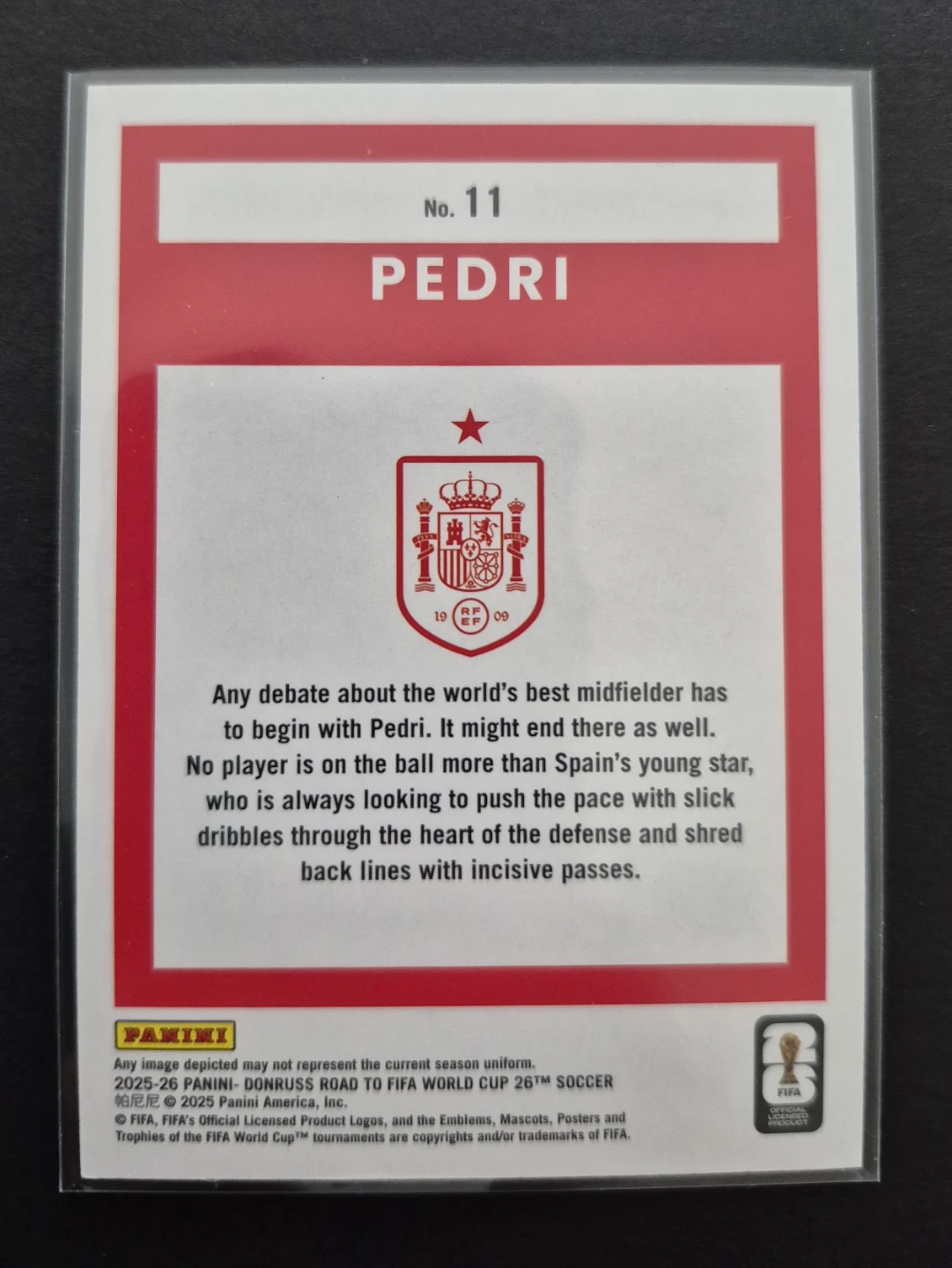 Panini Donruss Pedri /89 - photo 2
