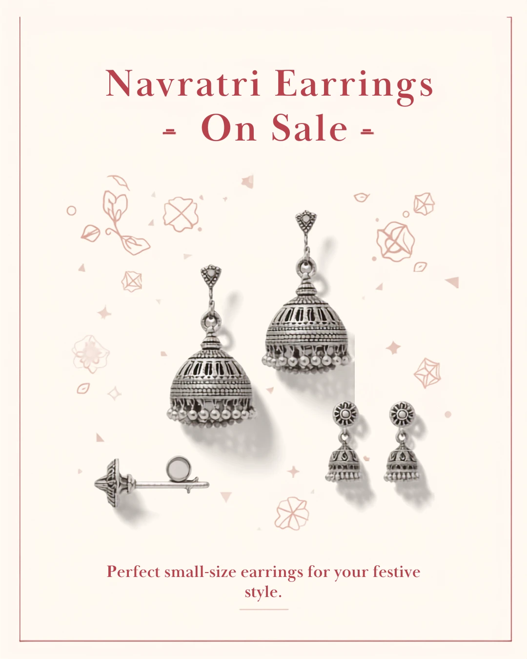 Navratri Earrings