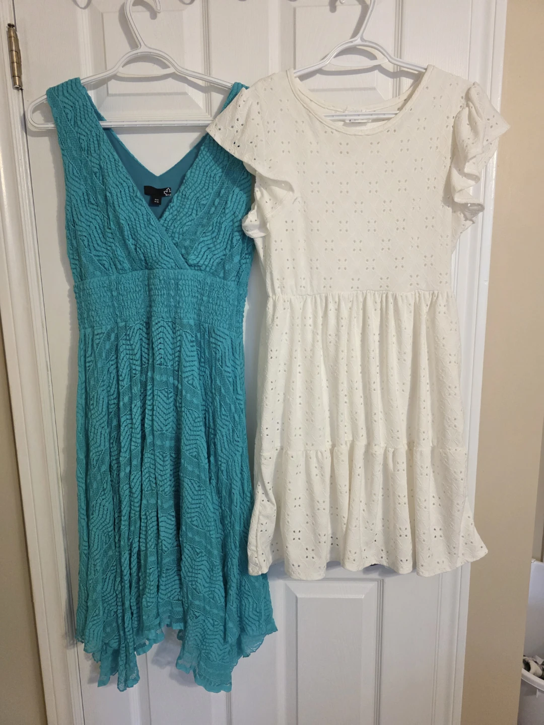 Two women's dresses