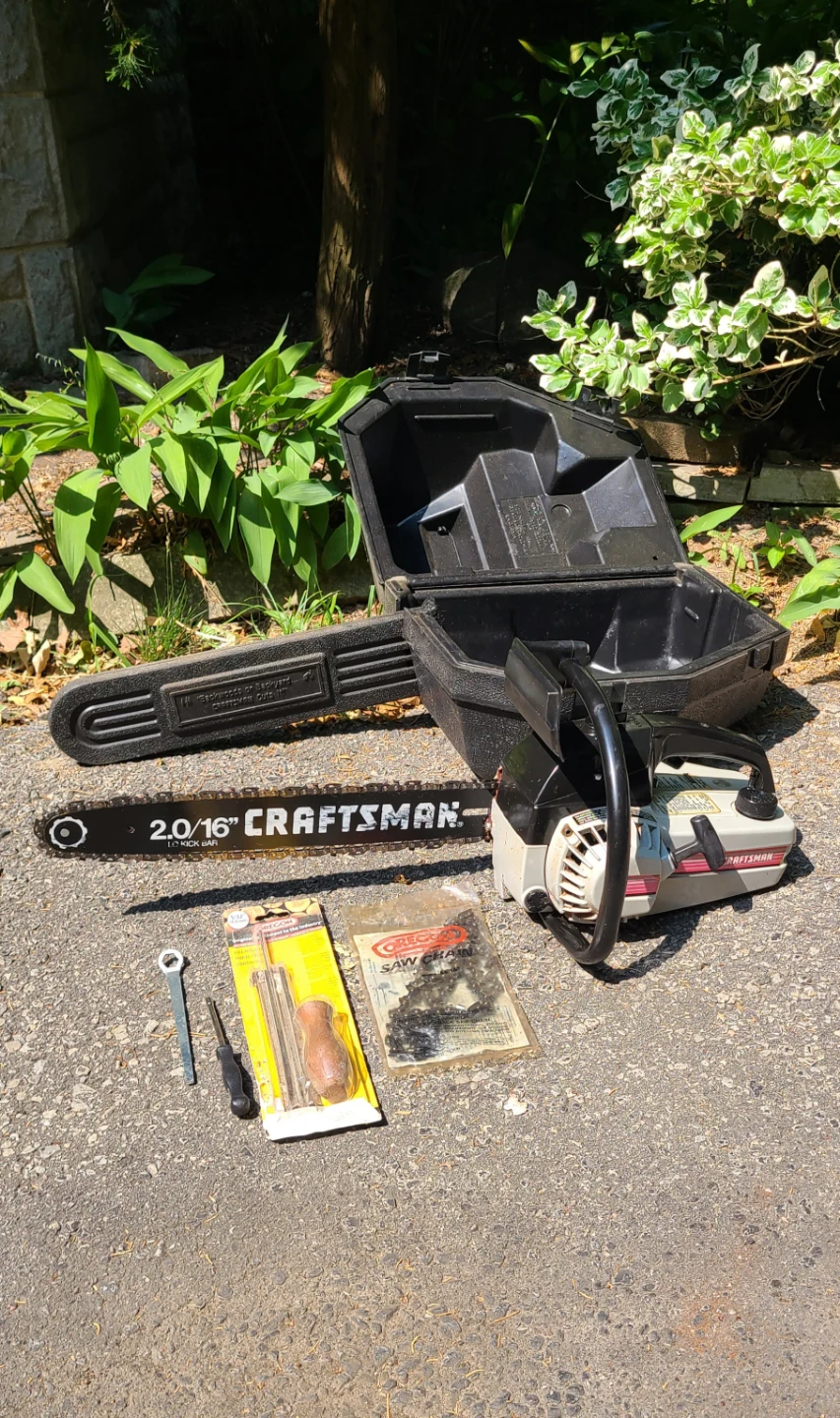 Gas Chainsaw Won't Start - 2-Cycle 36cc 16in Bar